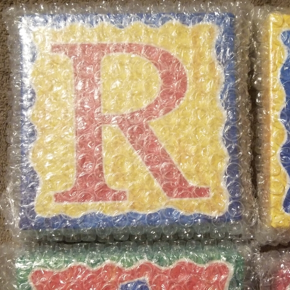 R Y A N canvas blocks - Picture 4 of 7